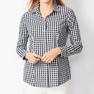 J Crew Black & White Gingham Size XXS